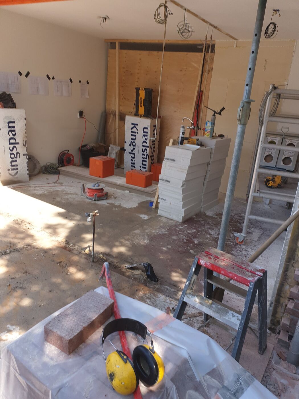 Verbouwing in volle gang